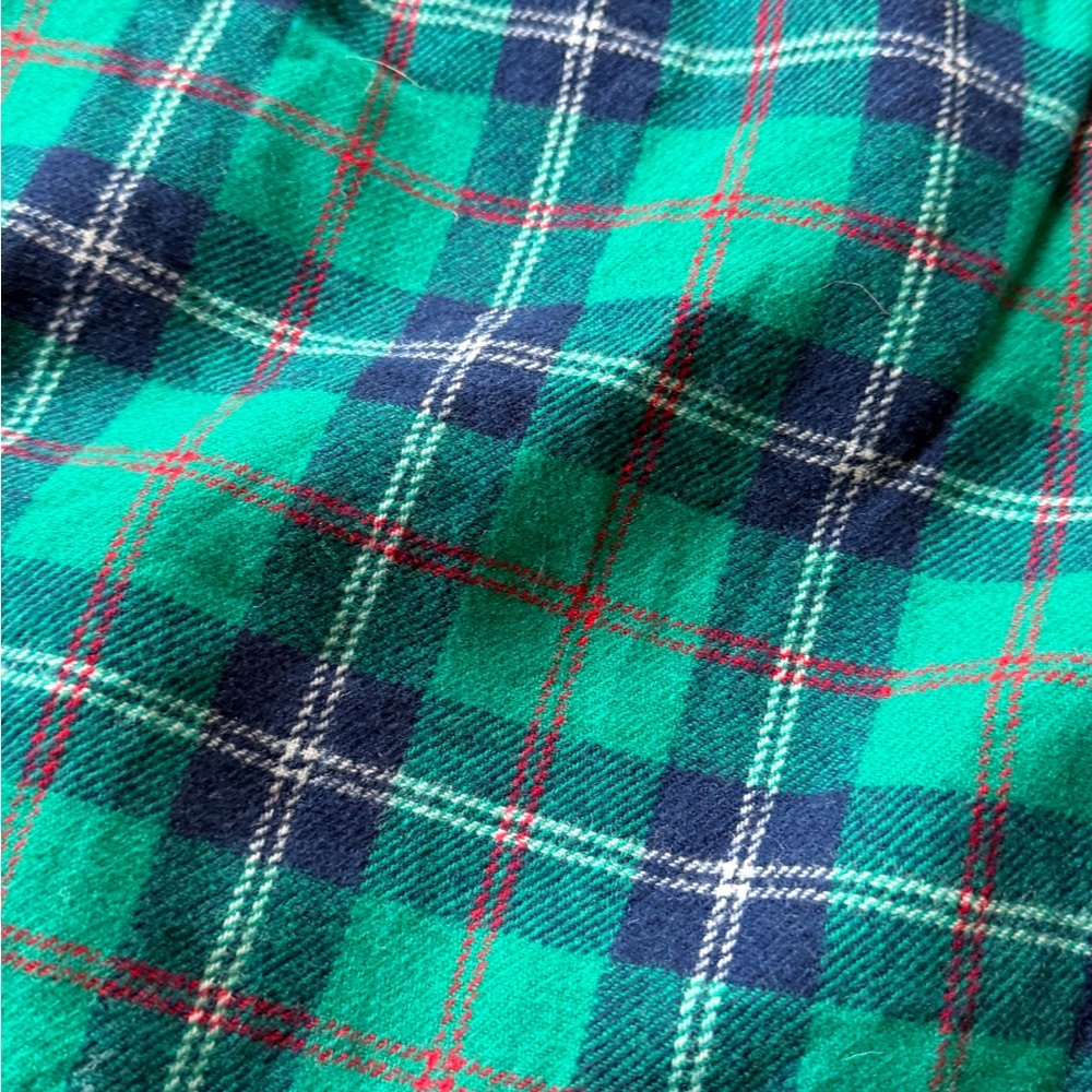 Pendleton Blue and Green Plaid Skirt - Picture 3 of 7